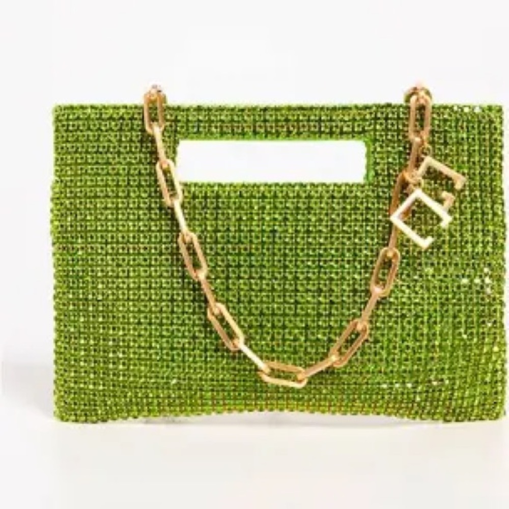 Cult Gaia Lucinda Mini Green Bag Evening
